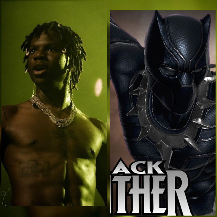 Rema releases snippet of his role in Black Panther