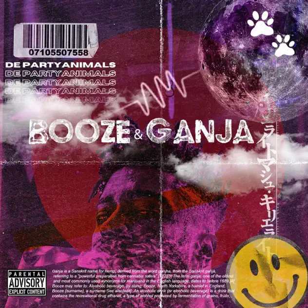De PartyAnimals – Booze & Ganja - EP