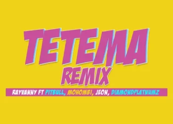 Rayvanny – Tetema Remix ft Pitbull, Mohombi, Jeon & Diamond Platnumz